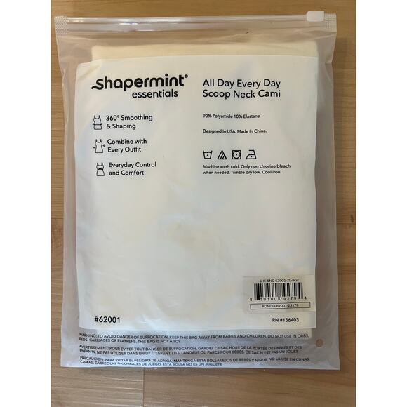 Shapermint Essentials All Day Every Day Scoop Neck Cami - Picture 6 of 7